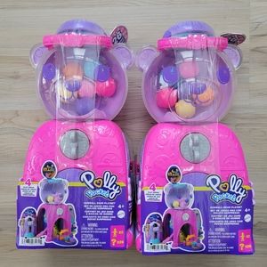 Polly Pocket Gumball Bear Playset x 2, Brand new sealed